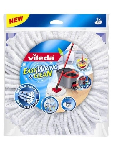 Grindų šepečio pakaitas Vileda Easy Wring & Clean