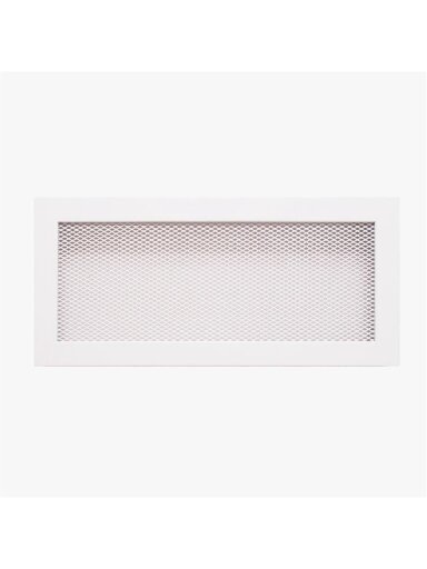 Grotelės židiniui HEARTH, baltos, 170 x 370 mm