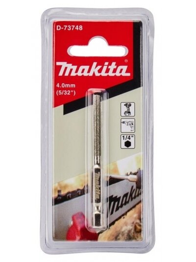 Grandininių pjūklų galandimo dildė 4mm Makita D-73748 1 Grandininių pjūklų galandimo dildė 4mm Makita D-73748 1