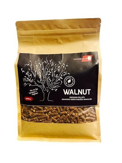 Graikinio riešutmedžio granulės karštam rūkymui, 2000 g Graikinio riešutmedžio granulės karštam rūkymui, 2000 g