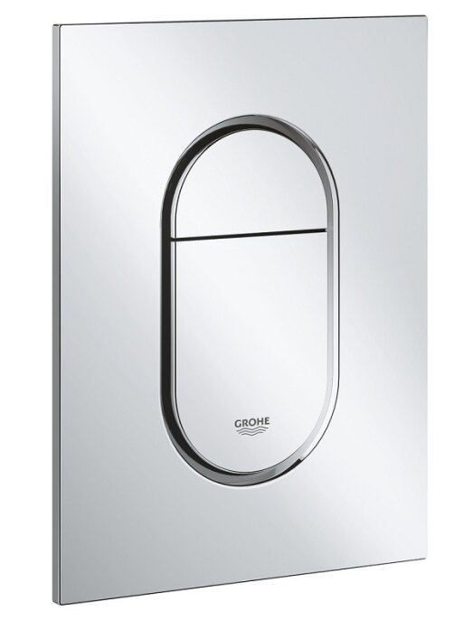 Grohe Arena Cosmopolitan S WC klavišas, chromas Grohe Arena Cosmopolitan S WC klavišas, chromas