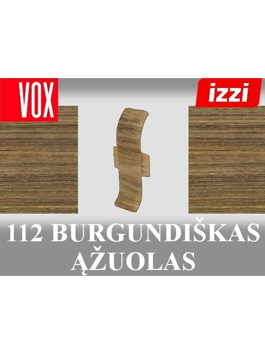 Grindjuostė termoplasto Vox, (112) burgundiškas ąžuolas | Sujungimas SMART FLEX / IZZI Grindjuostė termoplasto Vox, (112) burgundiškas ąžuolas | Sujungimas SMART FLEX / IZZI