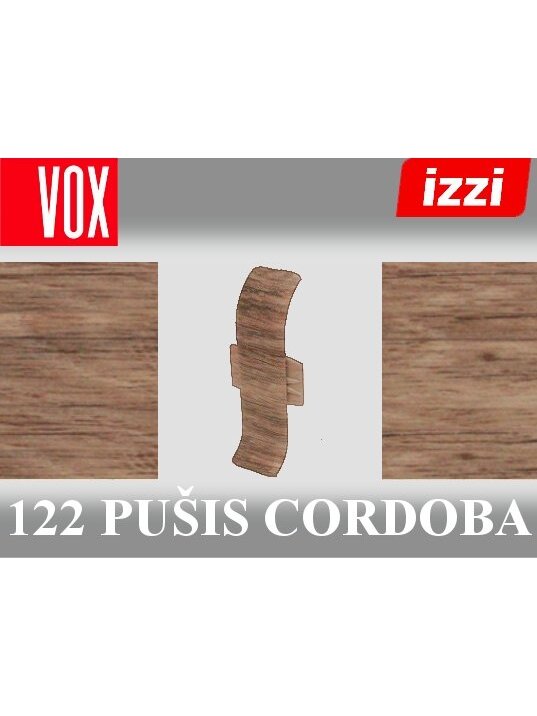 Grindjuostė termoplasto Vox, (122) pušis cordoba | Sujungimas SMART FLEX / IZZI Grindjuostė termoplasto Vox, (122) pušis cordoba | Sujungimas SMART FLEX / IZZI