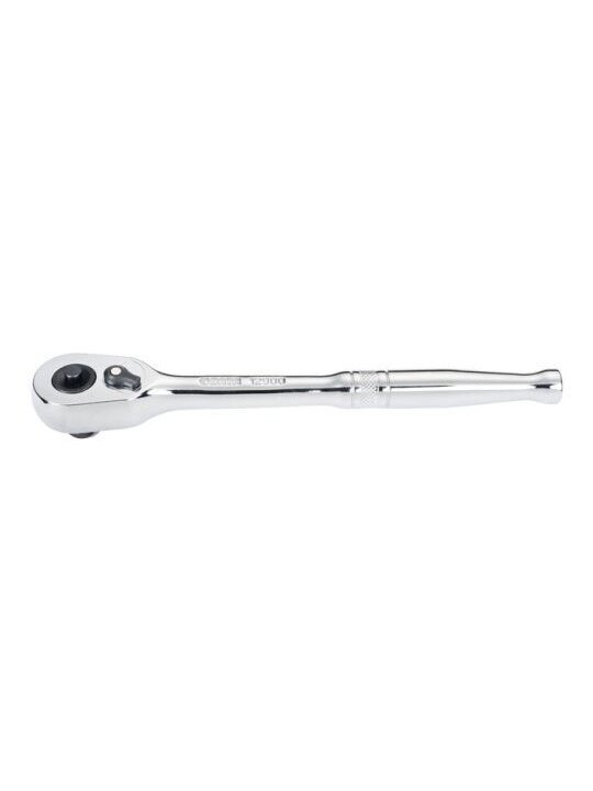 ⬡ Greito atleidimo terkšlė 1/2" su metaline rankena, L=250 mm (S13971, SATA) ⬡ Greito atleidimo terkšlė 1/2" su metaline rankena, L=250 mm (S13971, SATA)