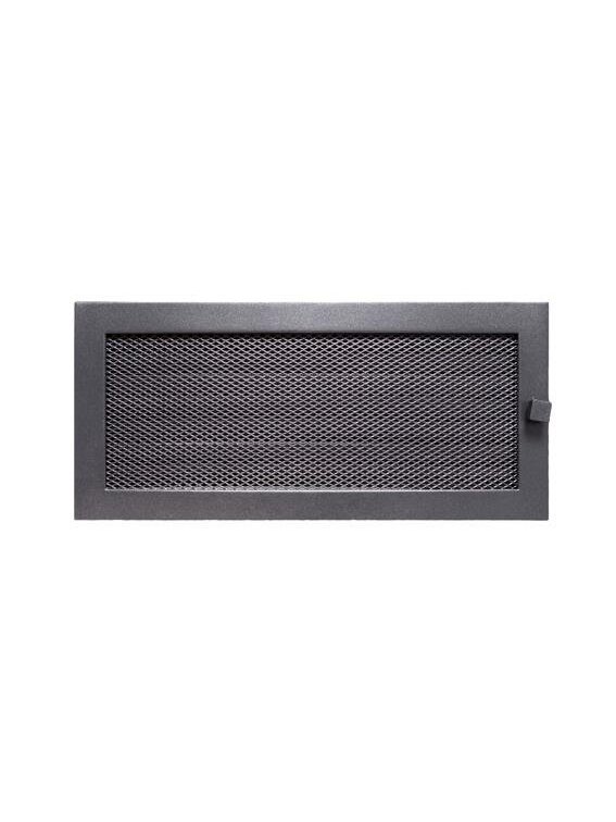 Grotelės židiniui HEARTH, pilkos, 170 x 370 mm Grotelės židiniui HEARTH, pilkos, 170 x 370 mm