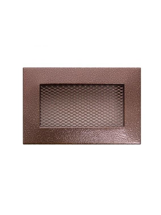 Grotelės židiniui HEARTH, vario spalvos, 110 x 170 mm