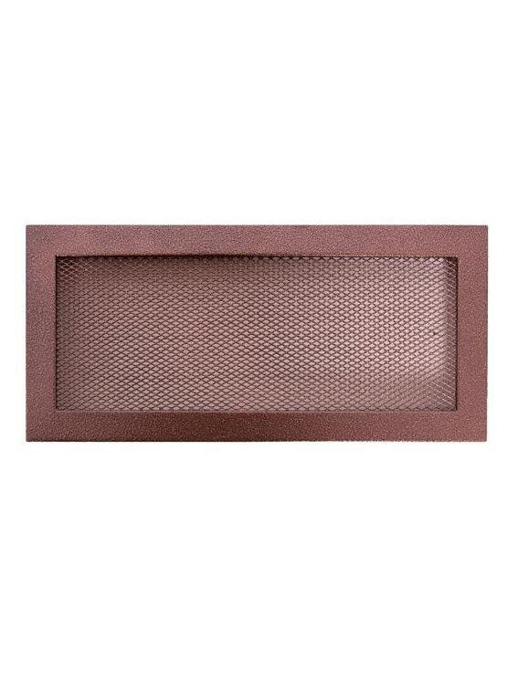 Grotelės židiniui HEARTH, vario spalvos, 170 x 370 mm Grotelės židiniui HEARTH, vario spalvos, 170 x 370 mm
