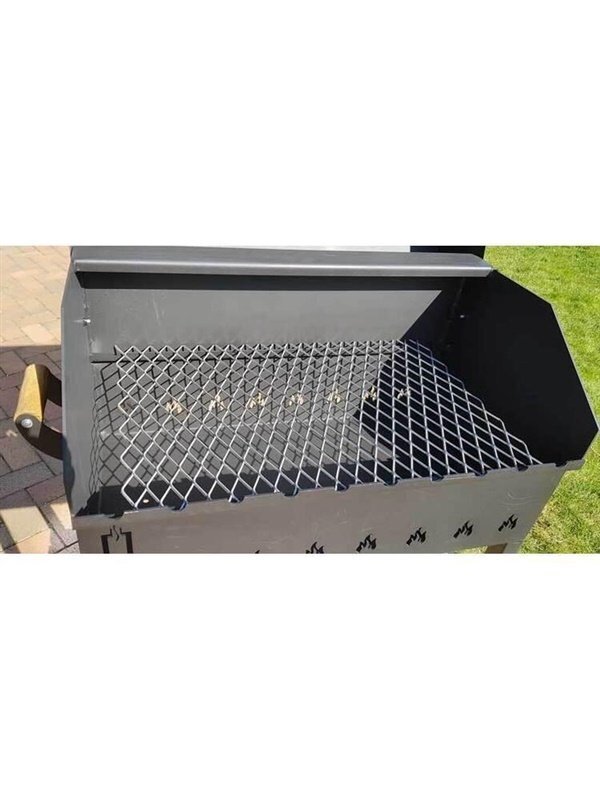 Grilis Abas Smokehouse, juoda, 80 cm 2 Grilis Abas Smokehouse, juoda, 80 cm 2