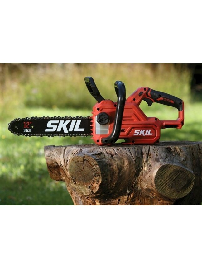 Grandininis pjūklas SKIL, 30cm, 18V, be akumuliatoriaus 2 Grandininis pjūklas SKIL, 30cm, 18V, be akumuliatoriaus 2