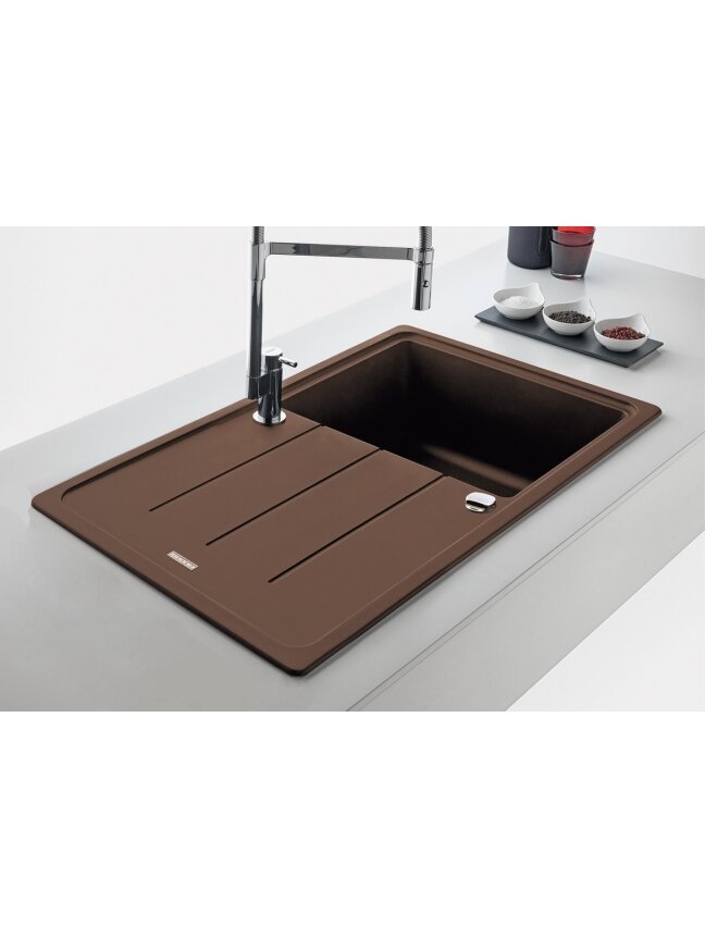 Granitinė plautuvė Franke Basis, BFG 611-78, Beige 1