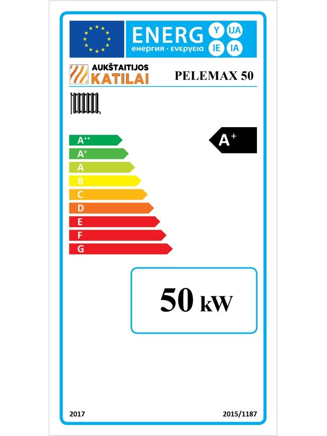 Granulinis katilas Pelemax 50 kW, komplekte su rotaciniu 50 kW degikliu, 500 l bunkeriu 2 Granulinis katilas Pelemax 50 kW, komplekte su rotaciniu 50 kW degikliu, 500 l bunkeriu 2