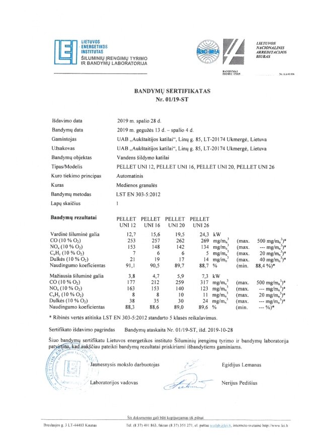 Granulinis katilas PELLET UNI 26 kW su rotac. 26 kW degikliu, sraigtu, 230 l met. bunkeriu 2 Granulinis katilas PELLET UNI 26 kW su rotac. 26 kW degikliu, sraigtu, 230 l met. bunkeriu 2