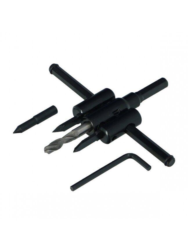 Grąžtas PVC 30-120mm Faster Tools