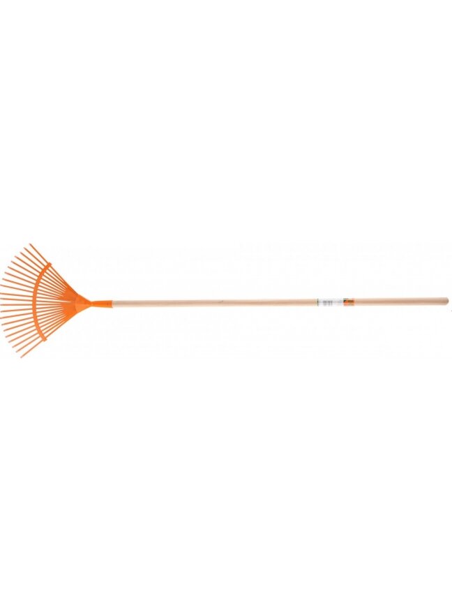 Grėblys vejai su kotu Flo | 150cm, 400mm 21 dantys Grėblys vejai su kotu Flo | 150cm, 400mm 21 dantys