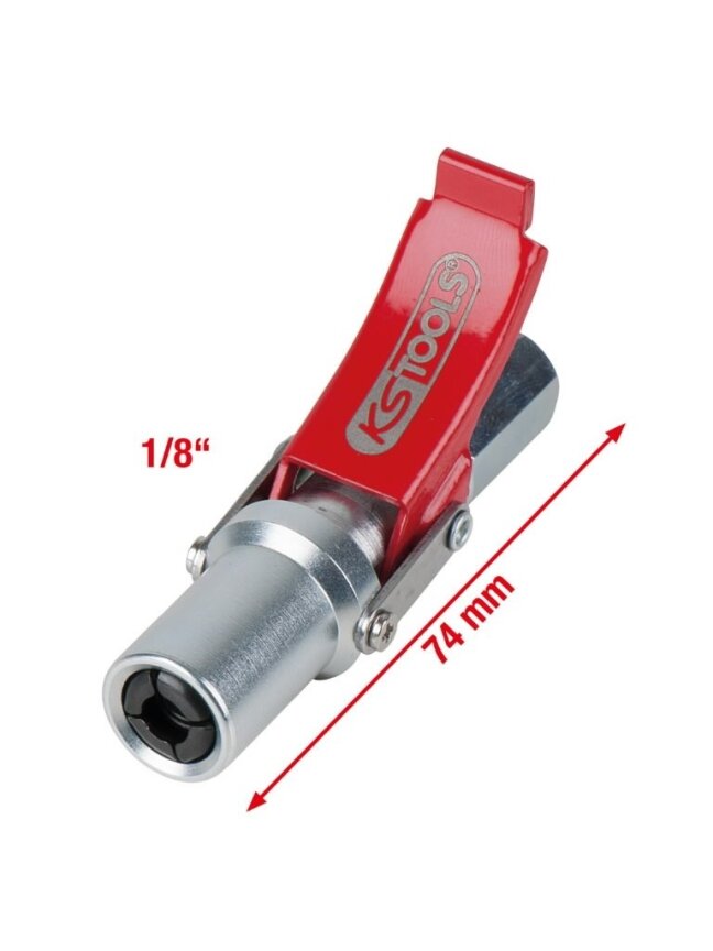 Greito fiksavimo mova, skirta tepalo presui 1/8", KS Tools Greito fiksavimo mova, skirta tepalo presui 1/8", KS Tools