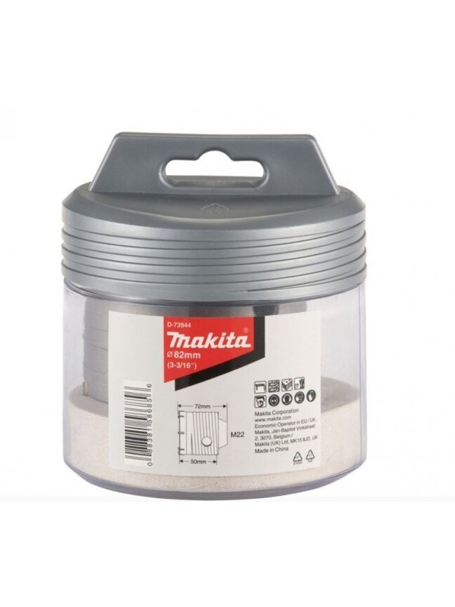 Gręžimo karūna Makita D-73944, 82 mm 1 Gręžimo karūna Makita D-73944, 82 mm 1