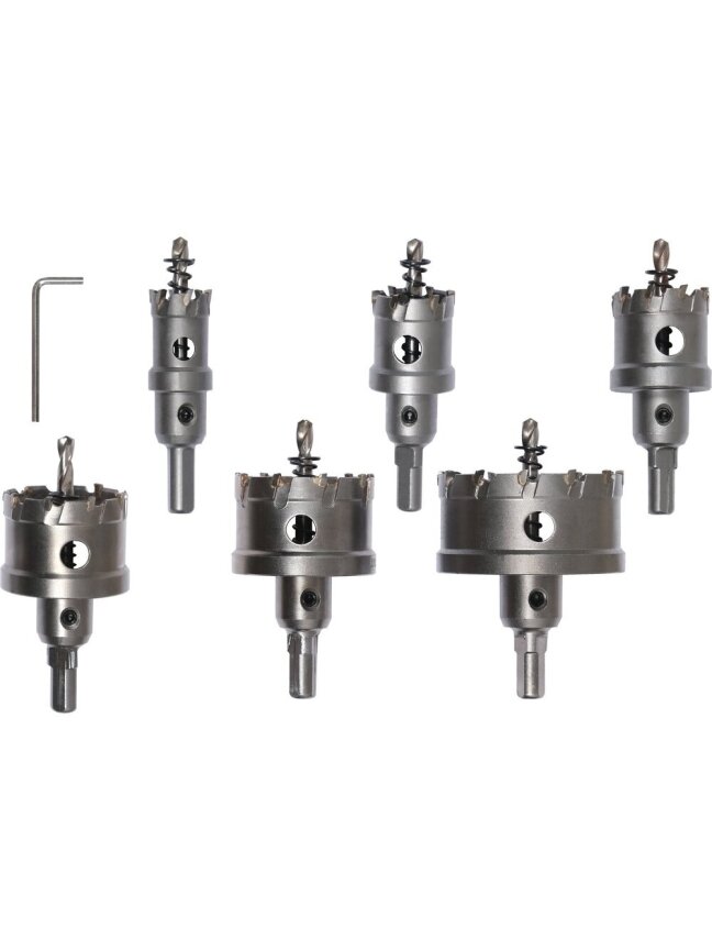 ⬡ Gręžimo karūna metalui 22-65 mm (TCT) (YT44077, YATO) ⬡ Gręžimo karūna metalui 22-65 mm (TCT) (YT44077, YATO)