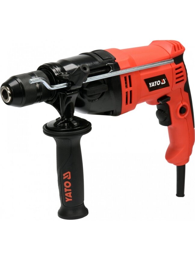 Gręžtuvas smūginis 850W Yato | Ø 1-13mm, 0-1100 ir 0-2800 aps/min Gręžtuvas smūginis 850W Yato | Ø 1-13mm, 0-1100 ir 0-2800 aps/min