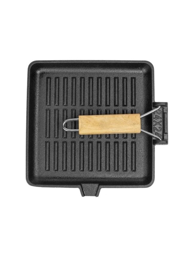 Grilio keptuvė 24x24 cm GRILL