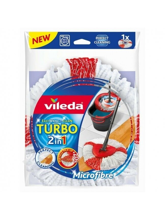 Grindų šepečio pakaitas Vileda Easy Wring & Clean