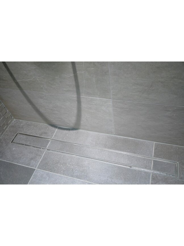 Grotelės dušo latakui ACO ShowerDrain C, Tile įklijuojamai plytelei, 985 mm 1 Grotelės dušo latakui ACO ShowerDrain C, Tile įklijuojamai plytelei, 985 mm 1