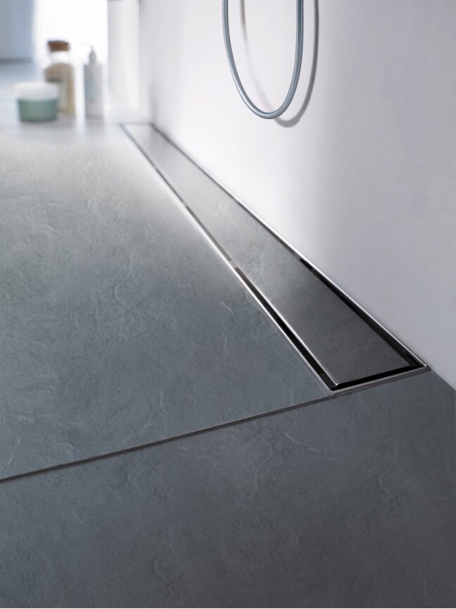 Grotelės dušo latakui ACO ShowerDrain C, Tile įklijuojamai plytelei, 985 mm 5 Grotelės dušo latakui ACO ShowerDrain C, Tile įklijuojamai plytelei, 985 mm 5
