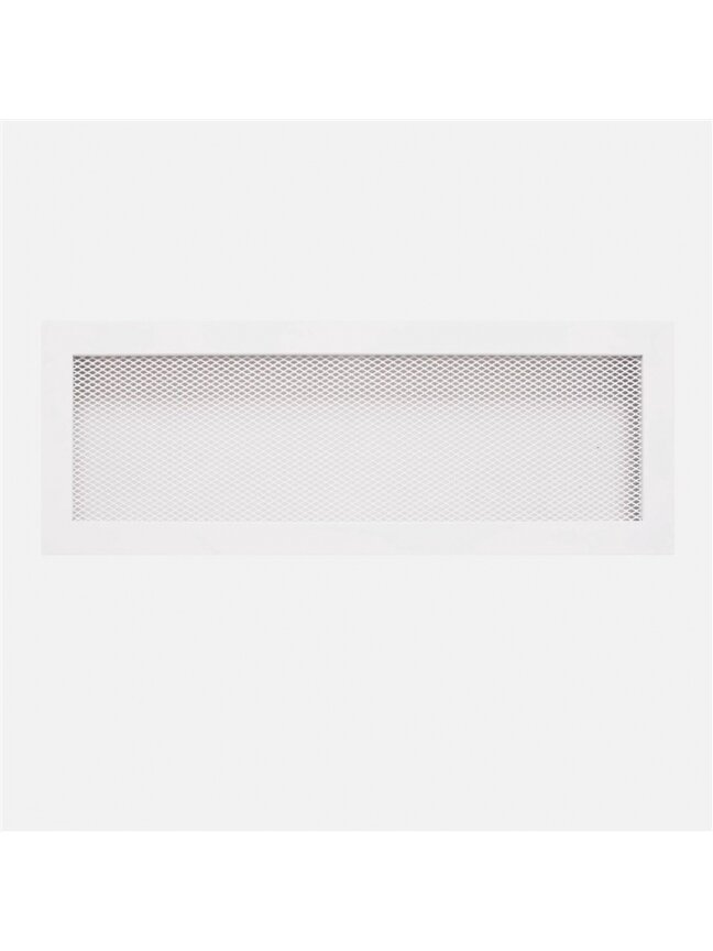 Grotelės židiniui HEARTH, baltos, 170 x 490 mm
