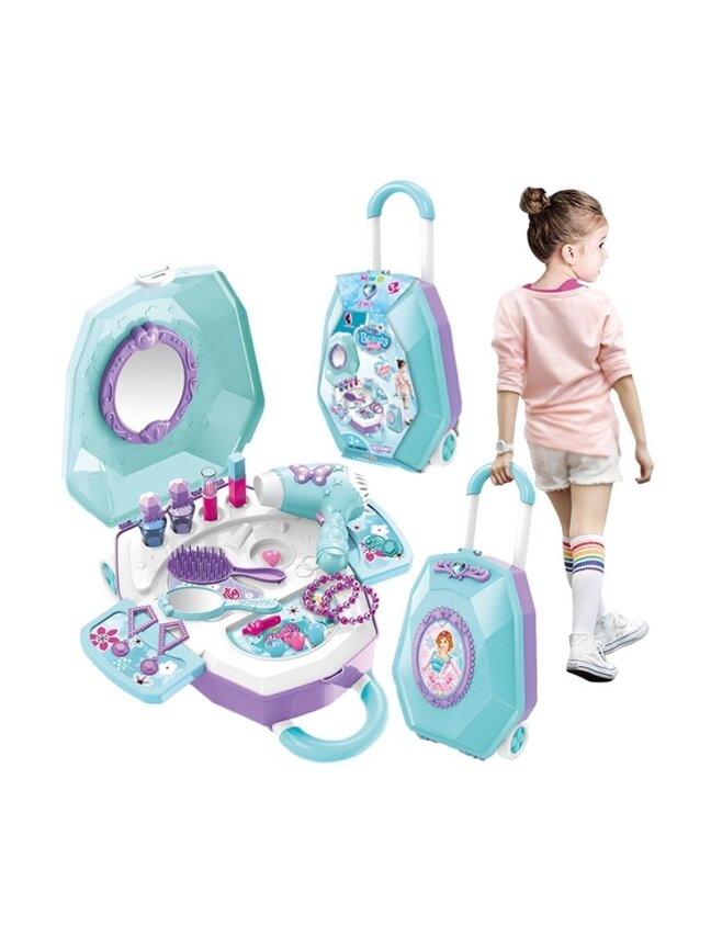 Grožio Salonas Lagamine WOOPIE Baby Girl 2-in-1 Grožio Salonas Lagamine WOOPIE Baby Girl 2-in-1