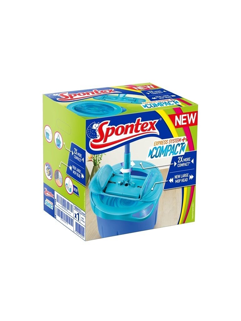 Grindų valymo rinkinys Spontex + DOVANA šluosčių rinkinys 1 Grindų valymo rinkinys Spontex + DOVANA šluosčių rinkinys 1