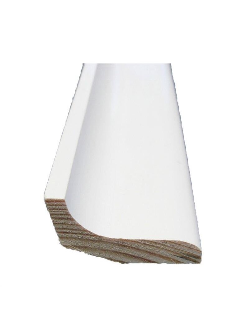 Grindjuostė, balta, 22 x 40 x 2700 mm Grindjuostė, balta, 22 x 40 x 2700 mm