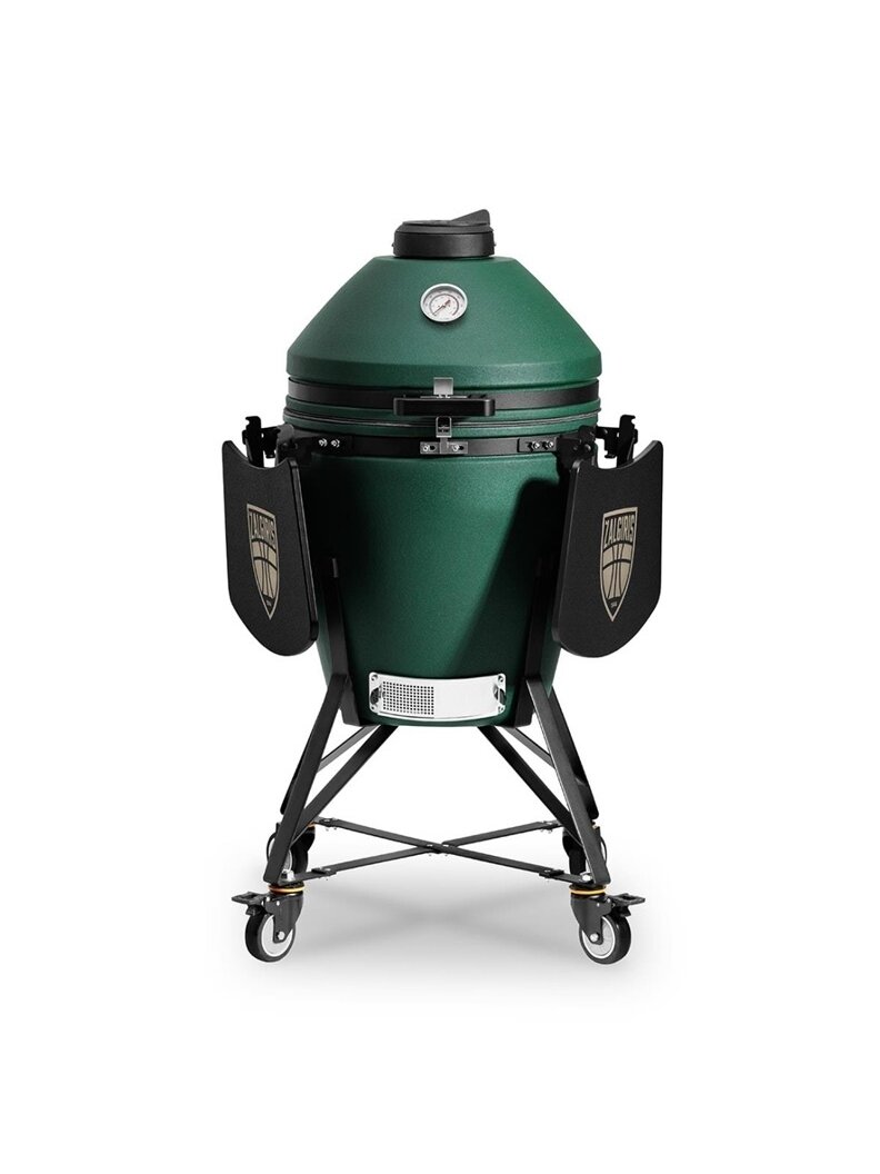 Grilis Kamado Bono ZALGIRIS EVO 22, žalia, 79 cm 2 Grilis Kamado Bono ZALGIRIS EVO 22, žalia, 79 cm 2
