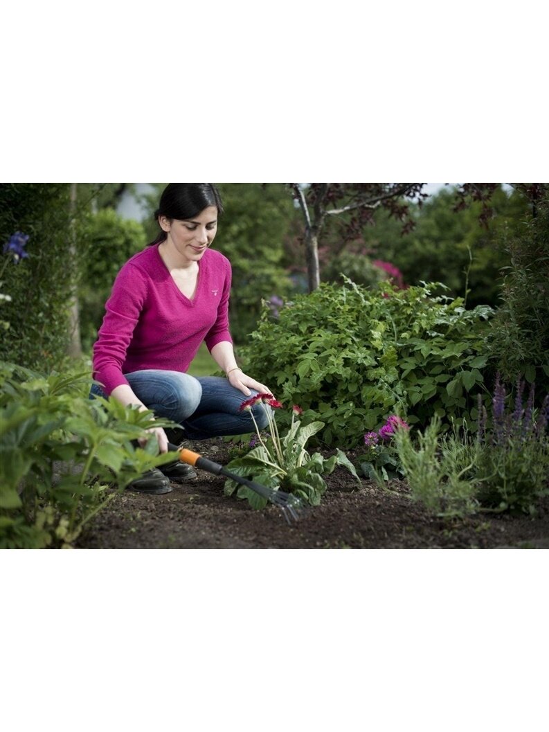Grėblys vėduoklinis Fiskars QuickFit Flower 135552, 320 mm 2