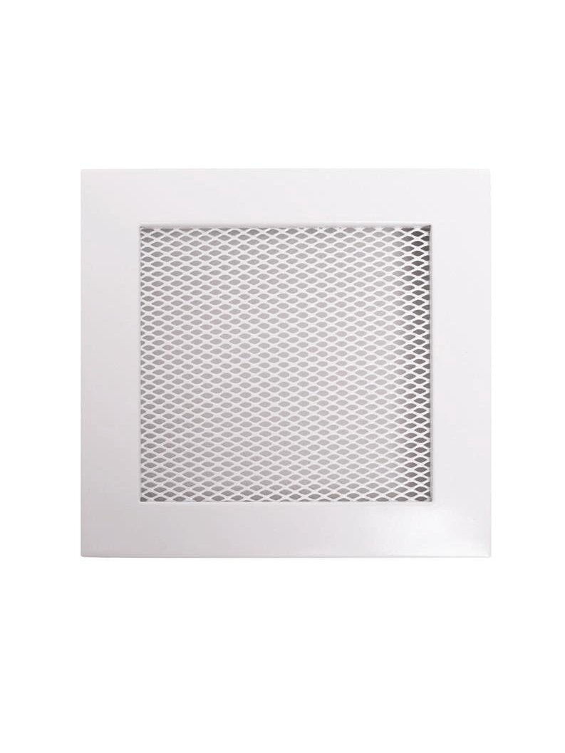 Grotelės židiniui HEARTH, baltos, 170 x 170 mm