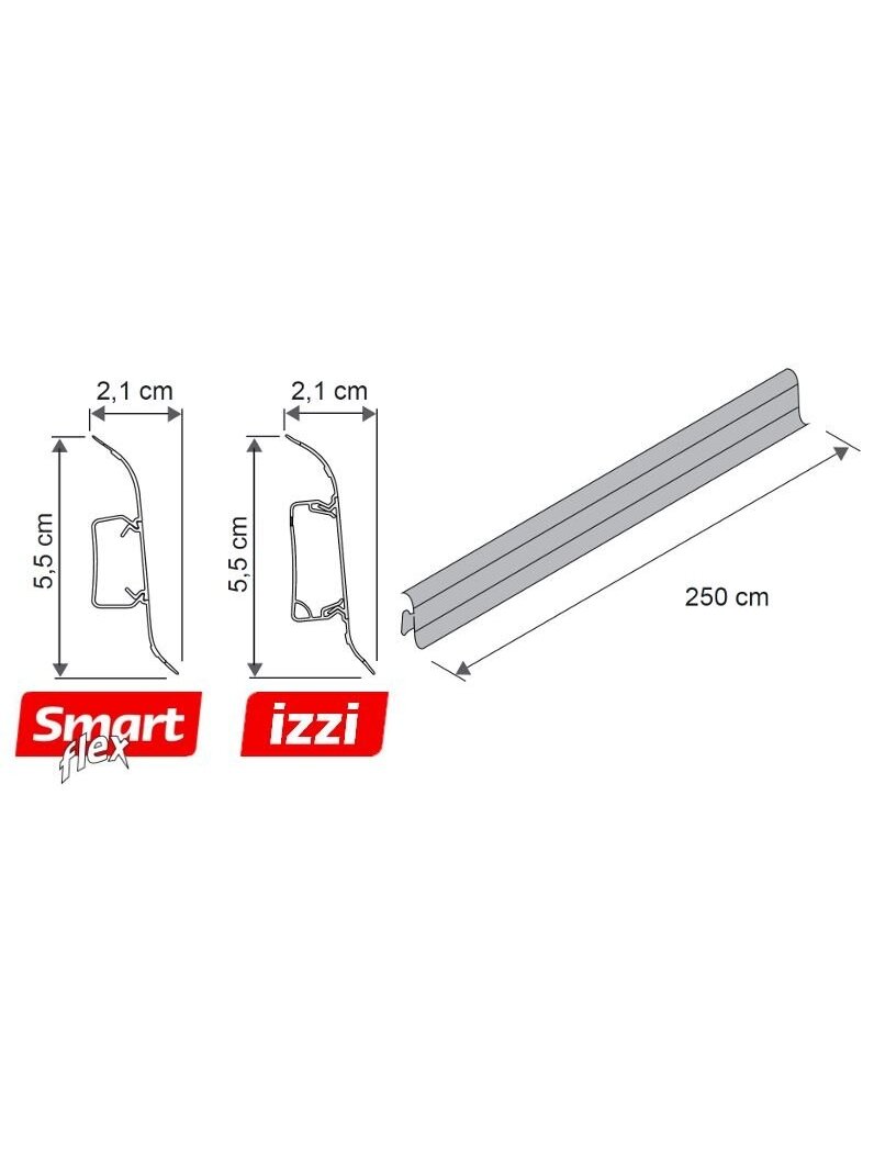 Grindjuostė termoplasto Vox, (112) burgundiškas ąžuolas | IZZI 2,5 m 1 Grindjuostė termoplasto Vox, (112) burgundiškas ąžuolas | IZZI 2,5 m 1