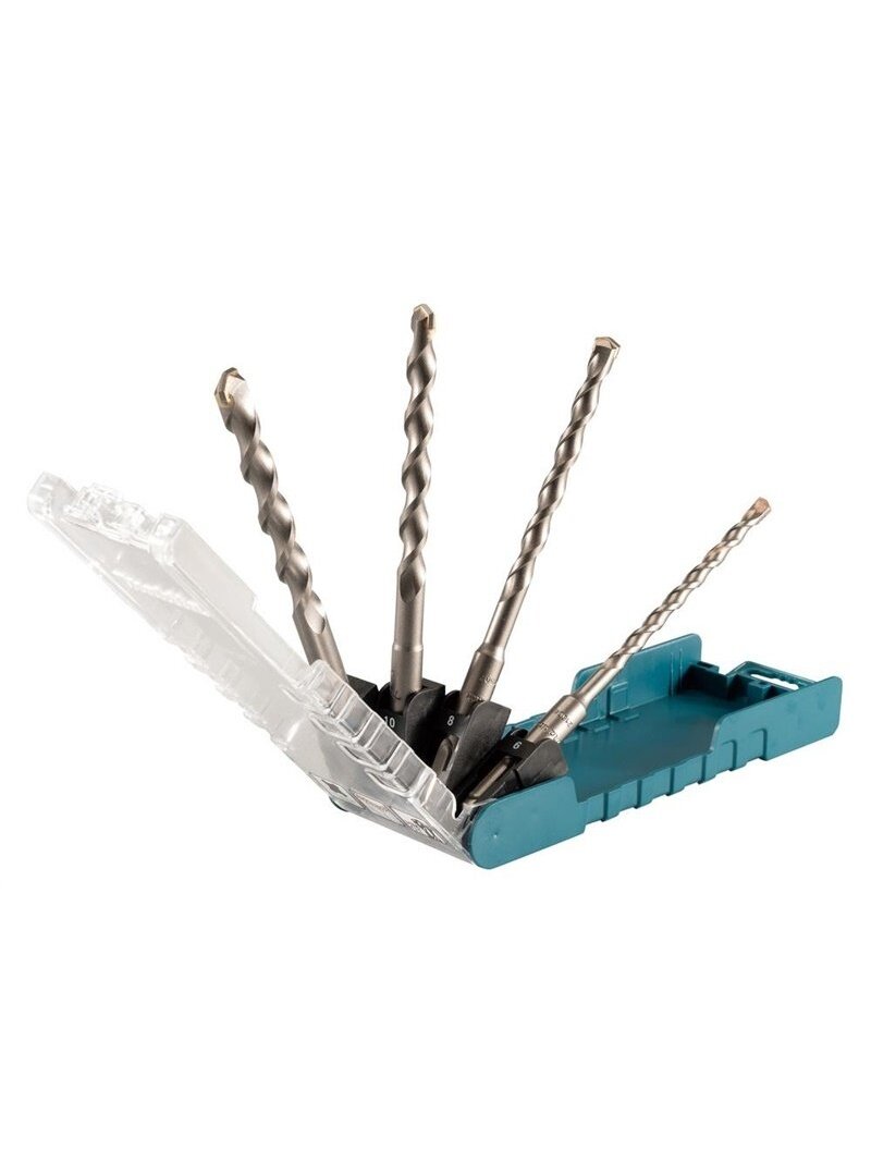 Grąžtų Komplektas Makita 6 mm, 8 mm, 10 mm, 12 mm x 160 mm 1 Grąžtų Komplektas Makita 6 mm, 8 mm, 10 mm, 12 mm x 160 mm 1
