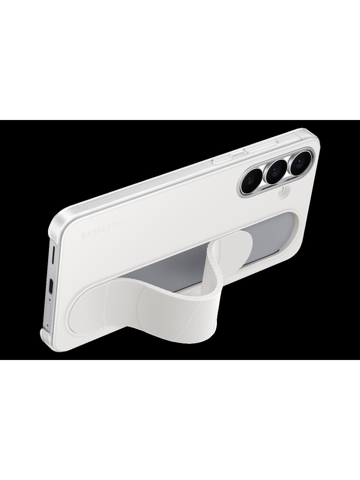 GS731CW Standing Grip Case Samsung Galaxy S25 FE, White 4 GS731CW Standing Grip Case Samsung Galaxy S25 FE, White 4