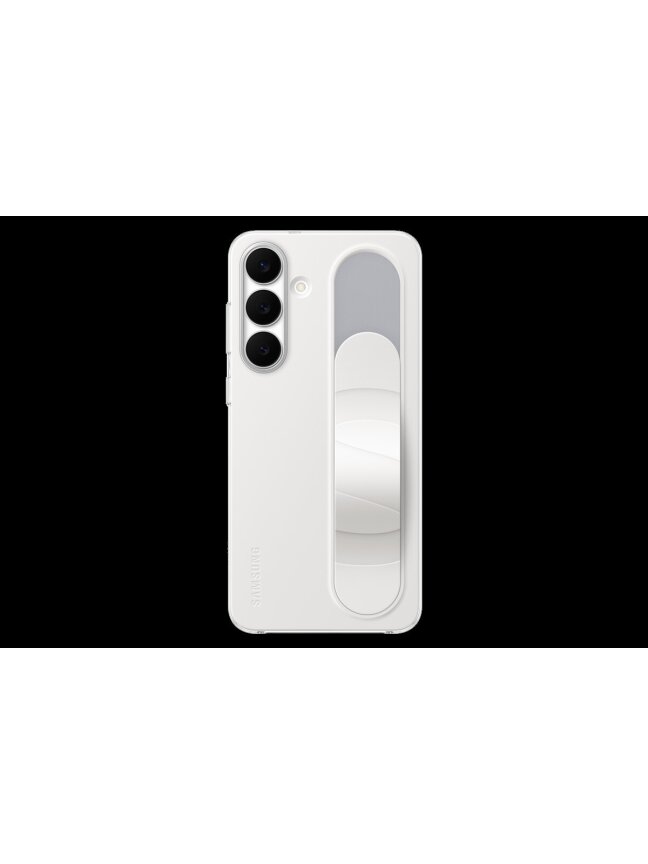 GS731CW Standing Grip Case Samsung Galaxy S25 FE, White GS731CW Standing Grip Case Samsung Galaxy S25 FE, White