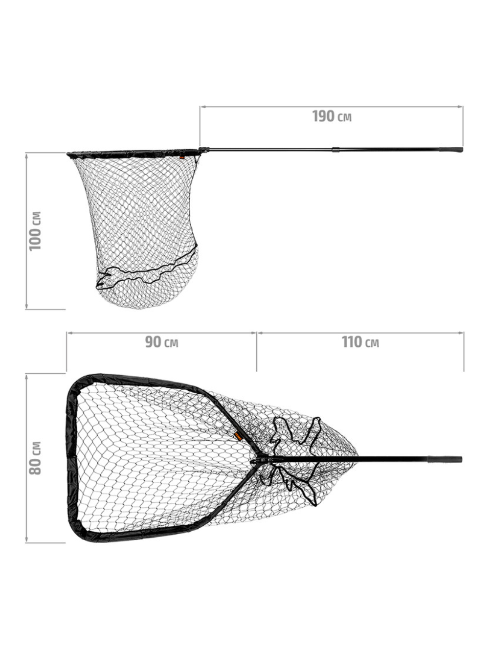 Gumuotas Graibštas AKARA PK-10 80x90cm, L200cm, Gylis 1m 1 Gumuotas Graibštas AKARA PK-10 80x90cm, L200cm, Gylis 1m 1