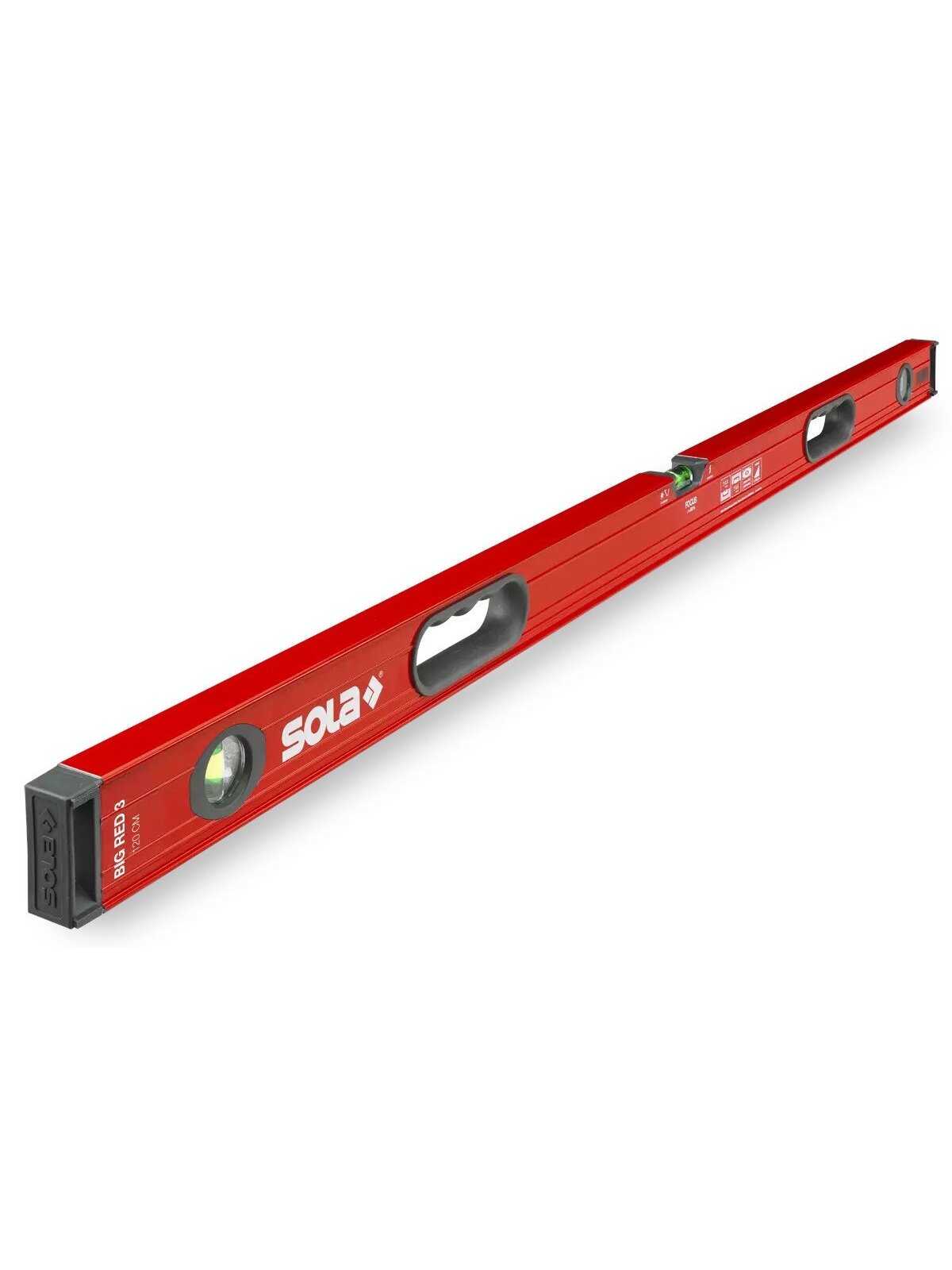 Gulsčiukas BIGRED3, aliuminis Sola Profi 3L (0.3-0.5mm/m) | 180cm Gulsčiukas BIGRED3, aliuminis Sola Profi 3L (0.3-0.5mm/m) | 180cm