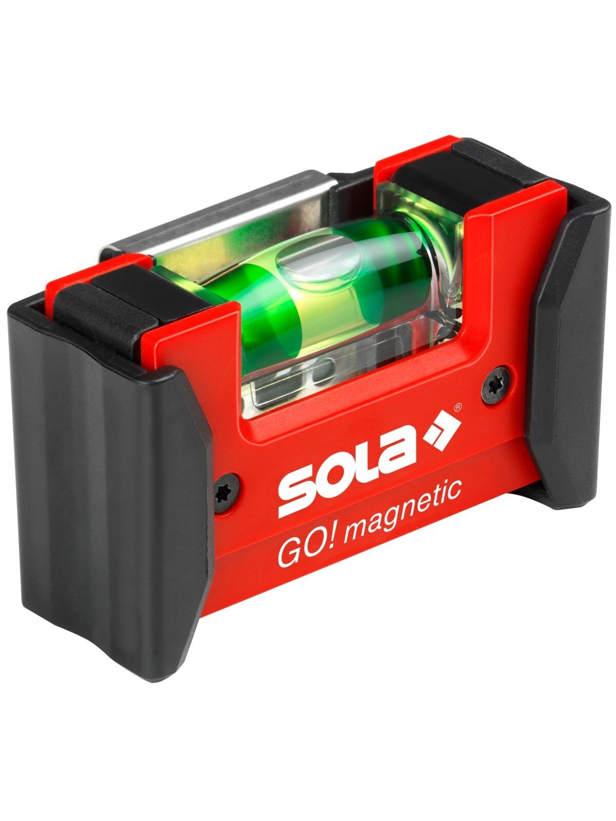 Gulsčiukas GO! Magnetic su įdėklu Sola | 75x35x45mm; 0.75mm/m(0,043°) Gulsčiukas GO! Magnetic su įdėklu Sola | 75x35x45mm; 0.75mm/m(0,043°)