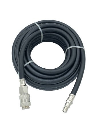 ⬡ Guminė oro žarna su greitomis jungtimis Ø6 x 13 mm, 20 m (AB0920)