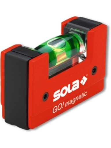 Gulsčiukas GO! Magnetic Sola | 68x21x 42mm; 0.75mm/m(0,043°)