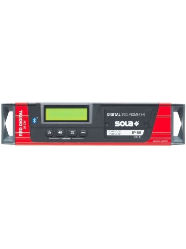Gulsčiukas RED25 skaitmeninis (BlueTooth) Sola | 25cm, 0.05°-0,1°
