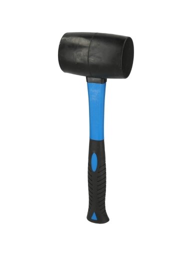Guminis plaktukas, stiklo pluošto rankena , 56mm, 500g, KS Tools Guminis plaktukas, stiklo pluošto rankena , 56mm, 500g, KS Tools
