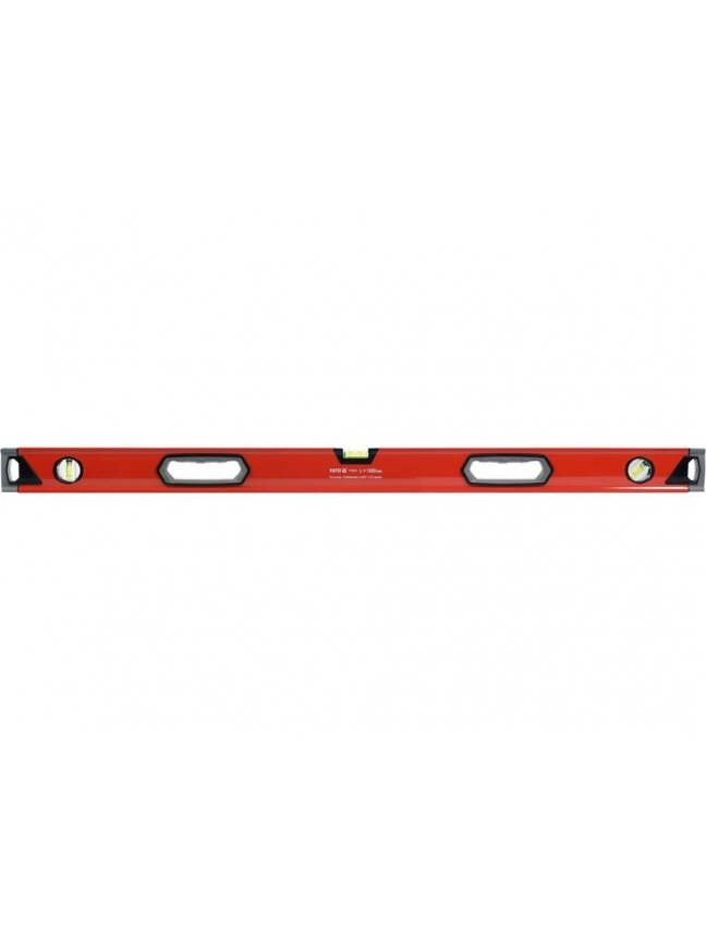 Gulsčiukas aliuminis 3L (0.5mm/m) Yato | 100cm Gulsčiukas aliuminis 3L (0.5mm/m) Yato | 100cm