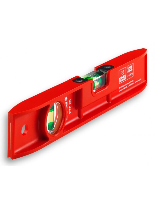 Gulsčiukas PTF plastikinis (torpedo) Sola 2L (1mm/m) | 25cm Gulsčiukas PTF plastikinis (torpedo) Sola 2L (1mm/m) | 25cm