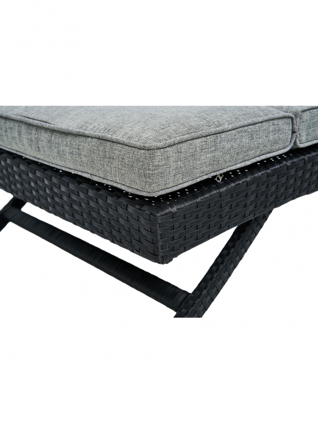 Gultas Suhl, pilkas, 200 cm x 70 cm x 40 cm 3 Gultas Suhl, pilkas, 200 cm x 70 cm x 40 cm 3