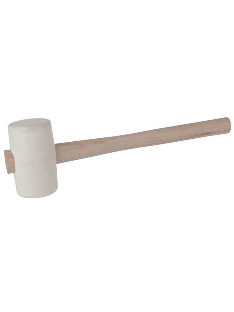 Guminis  plaktukas, baltas  735g, KS Tools