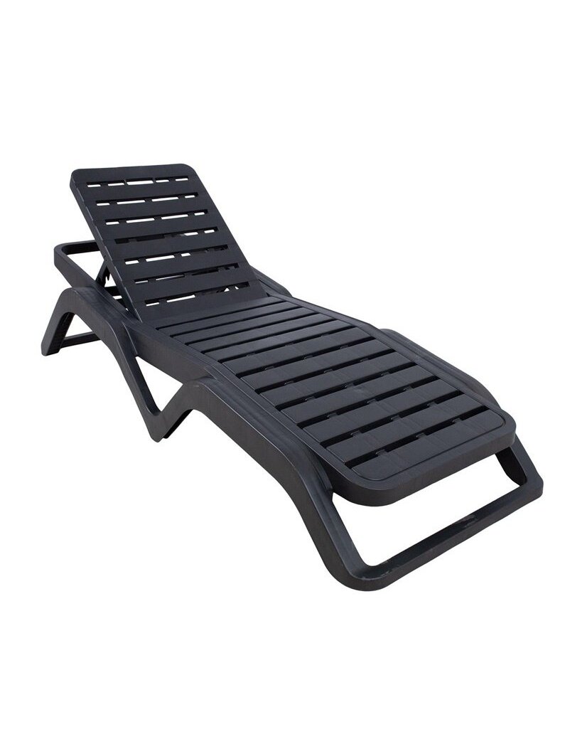 Gultas Progarden SCIROCCO, antracito, 187 x 71 x 44.5 cm 1 Gultas Progarden SCIROCCO, antracito, 187 x 71 x 44.5 cm 1