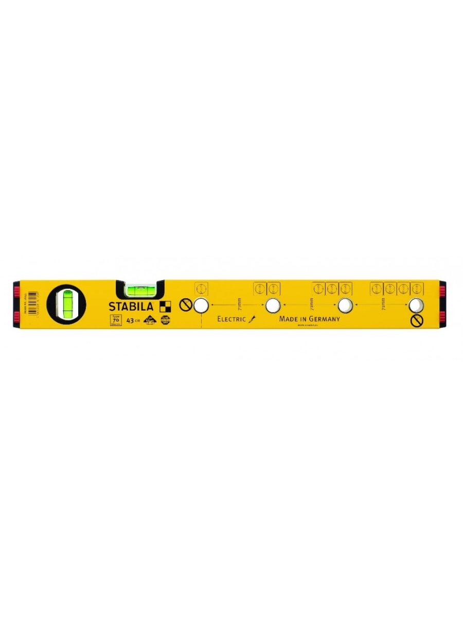 Gulsčiukas elektrikams, type 70, 43cm, Stabila 1